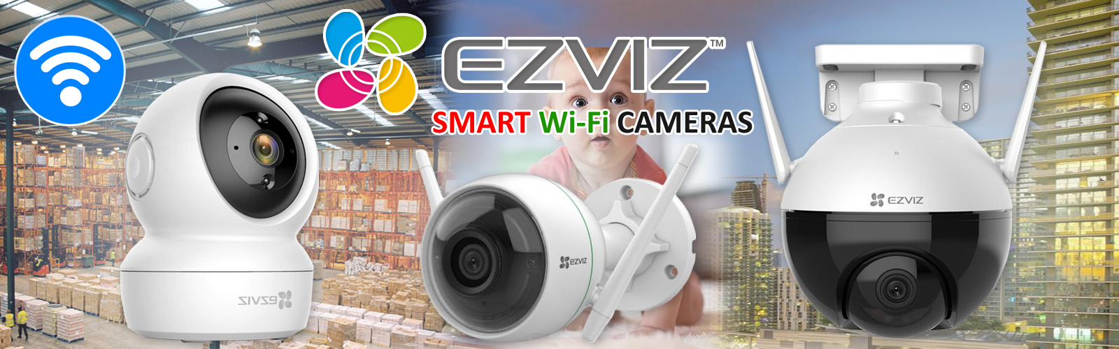 EZVIZ Smart WiFi Cameras