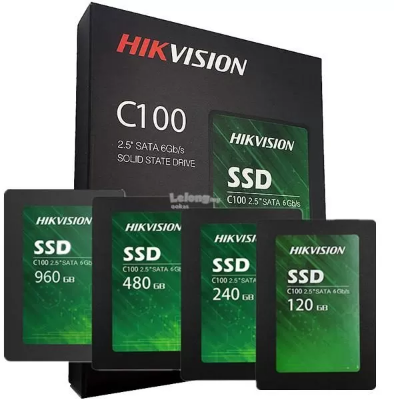 HIK VISION 480GB C100 CONSUMER 2.5" SOLID STATE DRIVE (SSD)
