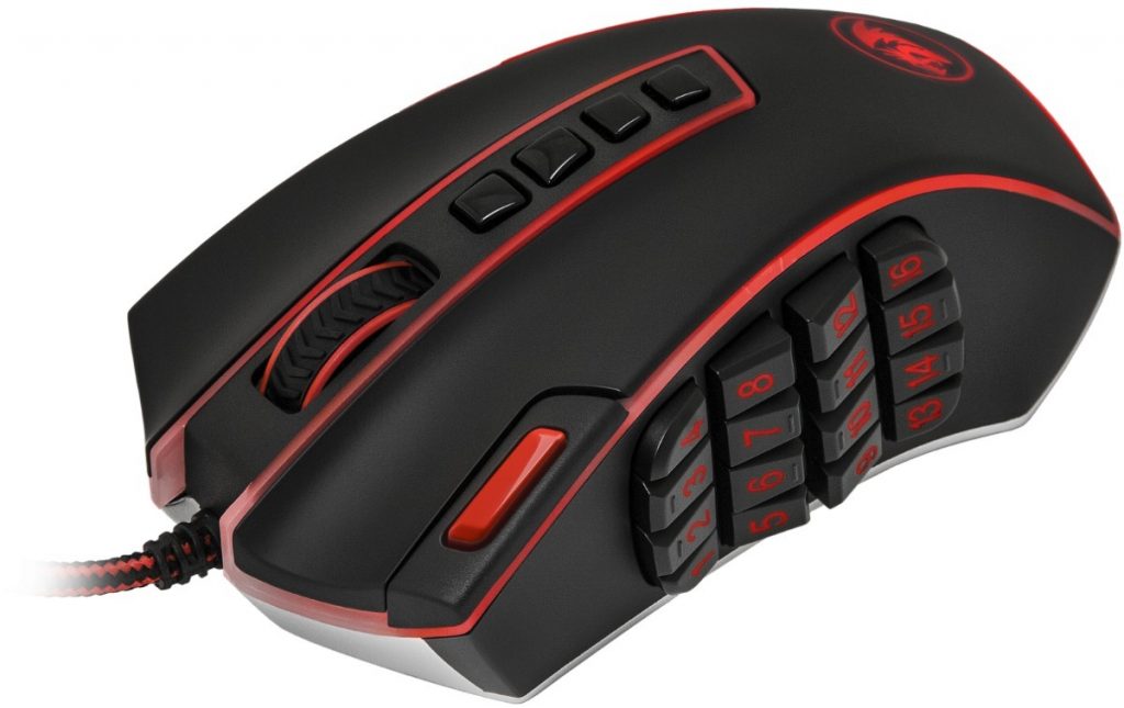 Redragon M990 LEGEND 16400 DPI High-Precision Programmable Laser Gaming ...