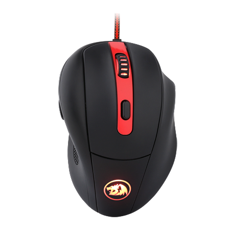 Redragon M605 Smilodon 2000 DPI 6 Button LED Optical USB Wired Gaming Mouse