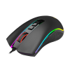 Redragon M711 COBRA Gaming Wired Mouse with 16.8 Million RGB Color Backlit, 10,000 DPI Adjustable, Comfortable Grip, 7 Programmable Buttons