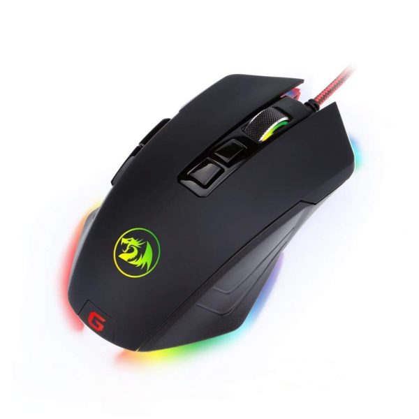 Redragon M715 DAGGER High-Precision Programmable Gaming USB Mouse with 7 RGB Backlight Modes