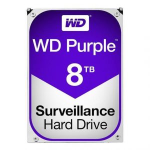 WD Purple 8TB Surveillance 6Gb/s 3.5" SATA Hard Drive (02 Years)