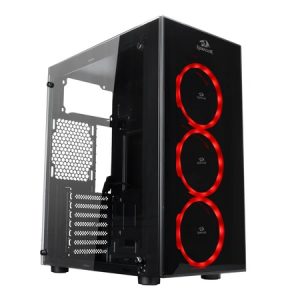 REDRAGON THUNDERCRACKER GC-605 GAMING CASING WITH 3 RGB FANS