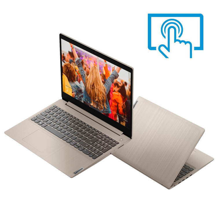 Lenovo IP3 Core i3 – 11TH Gen., 8GB, 256GB SDD, ″ HD Touch, Windows 10,  Almond Color - Computer Choice