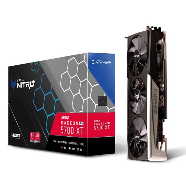 SAPPHIRE NITRO+ RADEON RX 5700 XT 8GB 256-Bit GDDR6 DUAL HDMI / DUAL DP (UEFI) FULL