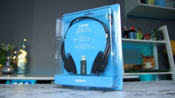 Logitech H370 USB Headset with Noise-Cancelling Mic