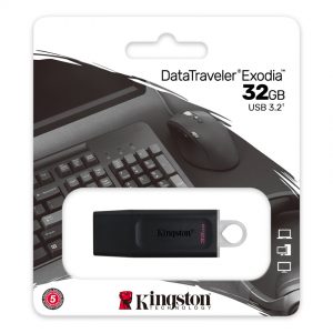 Kingston DataTraveler® ExodiaTM 32GB USB 3.2