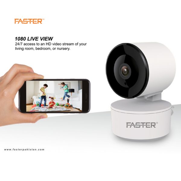 FASTER A20 PTZ 1080P FHD Smart Wi-Fi Camera