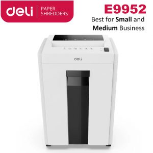 Deli E9952 Paper Shredder Best for Small & Medium Business