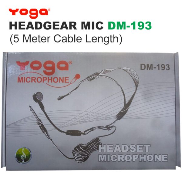 Yoga Headset Mic - Headgear Microphone DM-193