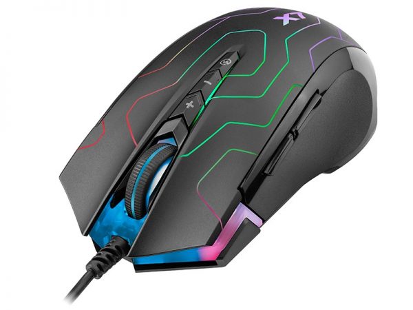 A4Tech X89 (Maze) Oscar Neon USB Wired Gaming Mouse - Image 2