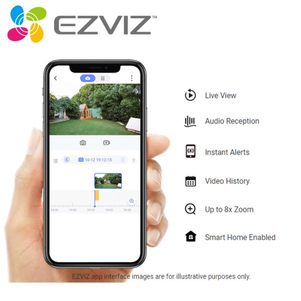 EZVIZ C6N Smart Wi-Fi Pan & Tilt Camera