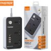 Faster FUS-640 Power Strip Extension with PD+3 QC3.0 USB Ports Price in Karachi Pakistan - COMPUTER CHOICE