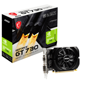 MSI Nvidia GeForce GT 730 Dual Link 4GB DDR3 64-Bit