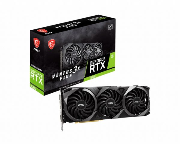 MSI Nvidia GeForce RTX 3080 Ventus 3X Plus OC 12GB DDR6X 384-Bit (LHR)