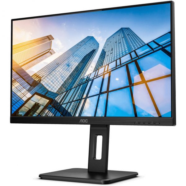 AOC Q27P2C 27" QHD Frameless Ergonomic IPS LED Monitor - Image 3