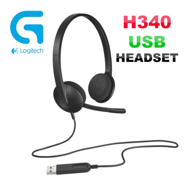 Logitech H340 USB Headset with Digital Audio - COMPUTER CHOICE