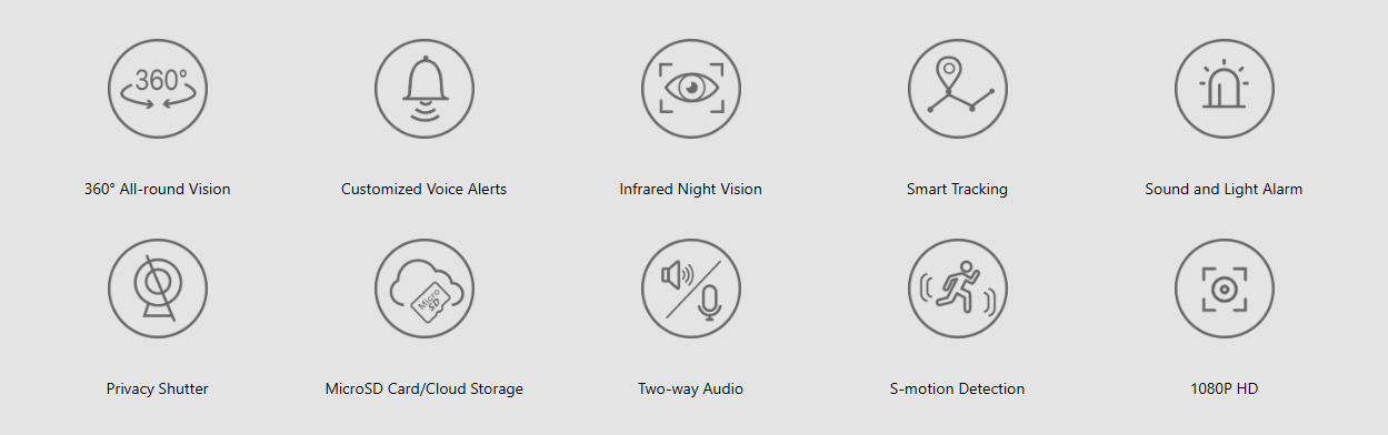 Tenda CP3 Security Pan/Tilt Camera 1080P - COMPUTER CHOICE