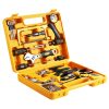 Deli 3702 Tool Kit 25 Pieces Soft Grip Tools with Fiber Case - www.computerchoice.pk