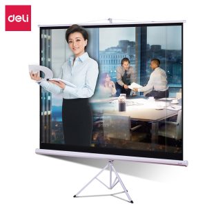 Deli 50491 Projection Screen with Tripod Stand - www.computerchoice.pk