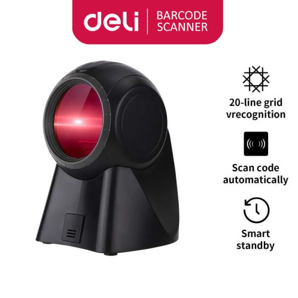 Deli E14884 Desktop Barcode Scanner (Wired) - www.computerchoice.pk