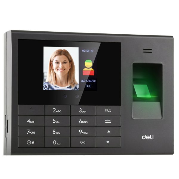 Deli E3765 Time Attendance Machine - www.computerchoice.pk