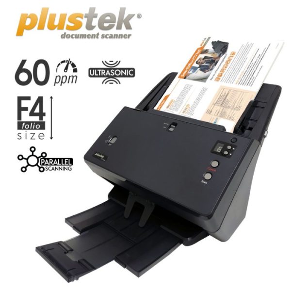 Plustek SmartOffice PT2160 A4 Size Sheet-Feed ADF Scanner (Ultrasonic)