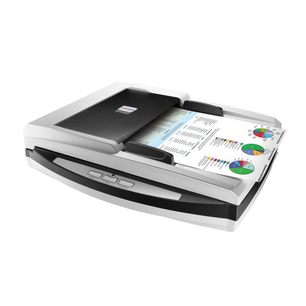 Plustek SmartOffice PL4080 A4 Size Flatbed ADF Scanner