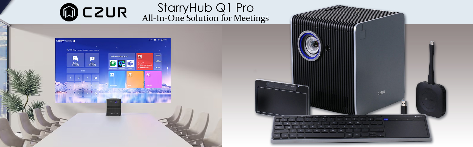 CZUR StarryHub Q1 Pro All-in-One Solution for Meetings