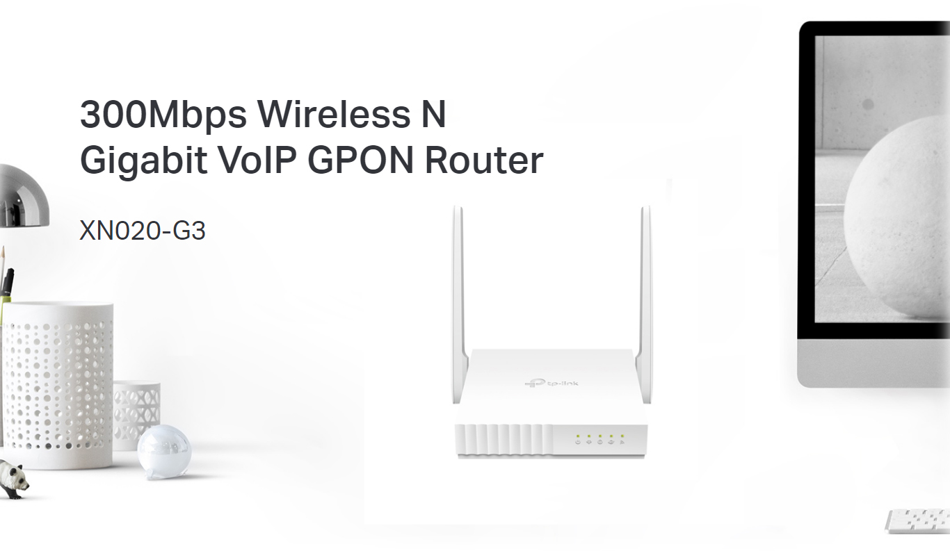 TP-Link Fiber Router XN020-G3 300Mbps Wireless N Gigabit XPON Router