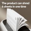 Deli ET001 Paper Shredder