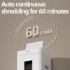 Deli ET081 Heavy Duty Paper Shredder
