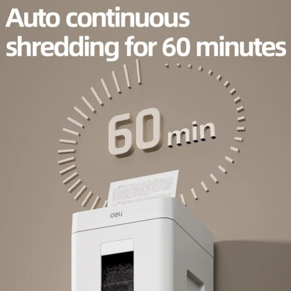 Deli ET081 Heavy Duty Paper Shredder