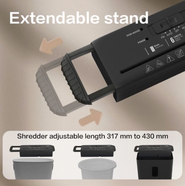 Deli ET102SC Paper Shredder
