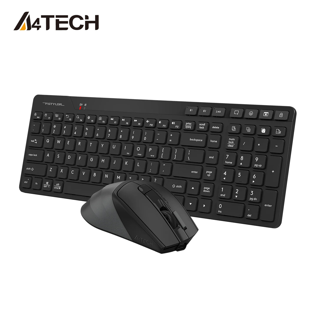A4Tech FB2800C Air2 Bluetooth & 2.4G Wireless Combo Set