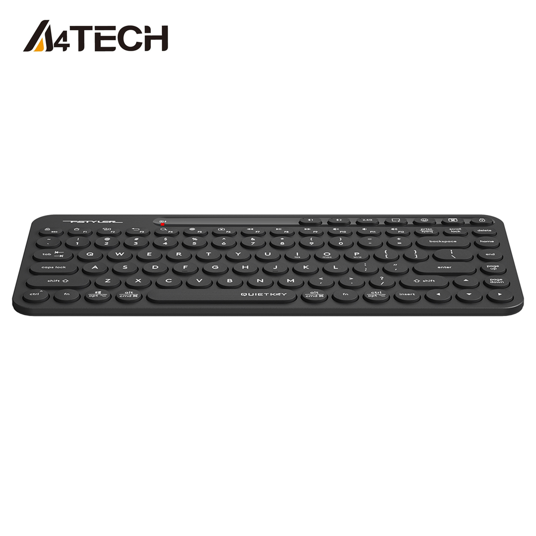 A4Tech FSTYLER FBK36C AS Bluetooth & 2.4G Wireless Keyboard Pair 3 Devices - Pair up to 3 Devices Keyboard A4Tech FSTYLER FBK36C AS Bluetooth & 2.4G Wireless Keyboard, Pair up to 3 Devices A4Tech FSTYLER FBK36C AS Bluetooth & 2.4G Wireless Keyboard, Multi Devices Supports Keyboard A4Tech FSTYLER FBK36C AS Bluetooth & 2.4G Wireless Keyboard Pair 3 Devices
