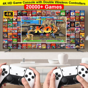 M15 Plus SJGAM 2.4G Wireless 3D Rocker Special Game Rocker for Arcade, M15 4K HD Game Console with Double Wireless Controllers, 4K Video Game Console Controllers, Wireless Controllers, Childhood Memories PC Games Wireless Controllers, Childhood Memories Games, Childhood Memories