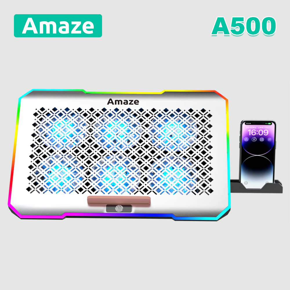 AMAZE A500 Laptop RGB Cooling Stand, AMAZE A500 Laptop Stand, AMAZE A500, AMAZE, A500, AMAZE Laptop Cooling Stand Best Prices in Karachi Pakistan, AMAZE RGB Laptop Cooling Stand with Fans, Laptop Cooling Stand with SIX 6 Fans, AMAZE Laptop Stand, AMAZE Laptop Cooling Pad with 6 SIX Fans, AMAZE Products Best Prices in Karachi Pakistan, Laptop Cooling Stand with Fans Prices in Karachi Pakistan, Laptop Cooling Stand with Fans, Laptop Stand Prices in Karachi Pakistan, Laptop Cooling Stand Best Prices in Karachi Pakistan, Laptop Accessories Best Prices in Karachi Pakistan