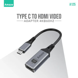 AMAZE A125 TYPE-C TO HDMI VIDEO ADAPTER 4K@60Hz, AMAZE TYPE C TO HDMI VIDEO ADAPTER 4K@60HZ | A125, AMAZE A125 Type-C to HDMI Video Adapter 4K Display @60Hz, AMAZE A125, A125, AMAZE A125 Type-C to HDMI Video Adapter, Type-C to 4K Display @60Hz HDMI Video Adapter, Type-C to HDMI Video 4K Display @60Hz Adapter, AMAZE A125 TYPE-C TO HDMI VIDEO ADAPTER 4K@60Hz Best Discounted Minimum Price in Karachi Pakistan, AMAZE All Products Available at Best Discounted Minimum Price in Karachi Pakistan