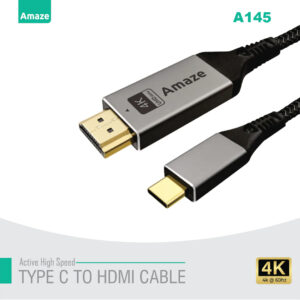 AMAZE A145 Type C to HDMI 4K@60Hz Display Cable 2 Meter, AMAZE A145 Type-C to HDMI 4K @60Hz Display Cable 2M, AMAZE A145 Type-C to HDMI 4K Display @60Hz Cable 2M Meter, 4K Display @60Hz Type-C to HDMI Cable 2M Meter, Type-C to HDMI Cable 4K Display 2M Meter, 4K Display @60Hz Type-C to HDMI Cable 2M Meter Best Minimum Discounted Prices in Karachi Pakistan, AMAZE A145 Type C to HDMI Cable 2M Meter, AMAZE A145, A145, AMAZE All Products Best Minimum Discounted Prices in Karachi Pakistan