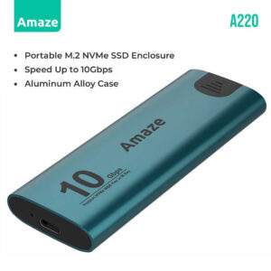 Amaze A220 Portable M.2 NVME SSD Enclosure 10Gbps, AMAZE PORTABLE M.2 NVME SSD ENCLOSURE 10G | A220, Amaze A220 Portable M.2 NVME SSD Enclosure, A220, NVME M.2 SSD Portable Enclosure 10Gbps, M.2 NVMe SSD Enclosure External Case, NVMe M.2 SSD Enclosure External Case, M.2 NVMe SSD Portable External Case, NVMe M.2 SSD Portable External Case, Amaze A220 Portable M.2 NVME SSD Enclosure 10Gbps Best Discounted Minimum Price in Karachi Pakistan, Buy AMAZE SSD/HDD External Case/Enclosure at Best Discounted Price in Karachi Pakistan
