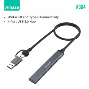 AMAZE A304 USB 3.0 + TYPE-C TO 4 IN 1 USB 3.0 HUB, AMAZE USB 3.0 + TYPE-C TO 4 IN 1 USB 3.0 HUB | A304, AMAZE A304 Type-C + USB 3.0 to 4-in-1 USB 3.0 HUB, AMAZE A304, Type-C + USB 3.0 to 4in1 USB 3.0 4 Port HUB, AMAZE A304 USB 3.0 + TYPE-C TO 4 IN 1 USB 3.0 HUB Best Discounted Minimum Price in Karachi Pakistan, AMAZE All Products Available at Best Discounted Minimum Price in Karachi Pakistan