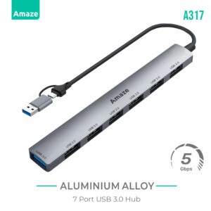AMAZE A317 USB + Type-C to 7 Ports USB 3.0 HUB, Amaze 7 Ports USB 3.0 Hub | A317, AMAZE A317 Type-C + USB to 7 Ports USB 3.0 HUB, AMAZE A317 USB + Type-C to USB 3.0 7 Ports HUB, AMAZE A317, A317, USB + Type-C to 7 Ports USB 3.0 HUB, Type-C + USB to 7 Ports USB 3.0 HUB, USB + Type-C to USB 3.0 7 Ports HUB, AMAZE A317 USB + Type-C to 7 Ports USB 3.0 HUB, Best Discounted Minimum Price in Karachi Pakistan, AMAZE All Products Available at Best Discounted Minimum Price in Karachi Pakistan