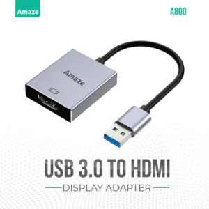 AMAZE A800 USB 3.0 to HDMI Display Adapter, AMAZE A800, A800, USB 3.0 to HDMI Display Adapter, USB to HDMI Full HD Display Adapter, USB to HDMI FHD Display Adapter, AMAZE USB 3.0 TO HDMI DISPLAY ADAPTER | A800, AMAZE A800 USB 3.0 to HDMI Display Adapter Best Discounted Minimum Price in Karachi Pakistan, AMAZE All Products Available at Best Discounted Minimum Price in Karachi Pakistan