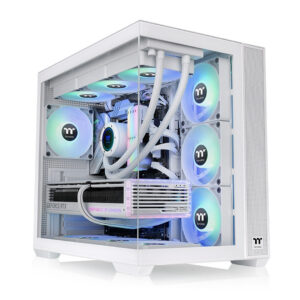 Thermaltake View 380 TG ARGB mid tower PC chassis with tempered glass