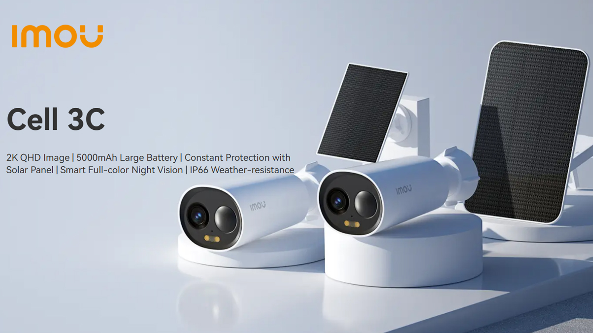 DAHUA IMOU Cell 3C 2K QHD Smart Wireless IP66 Outdoor Camera