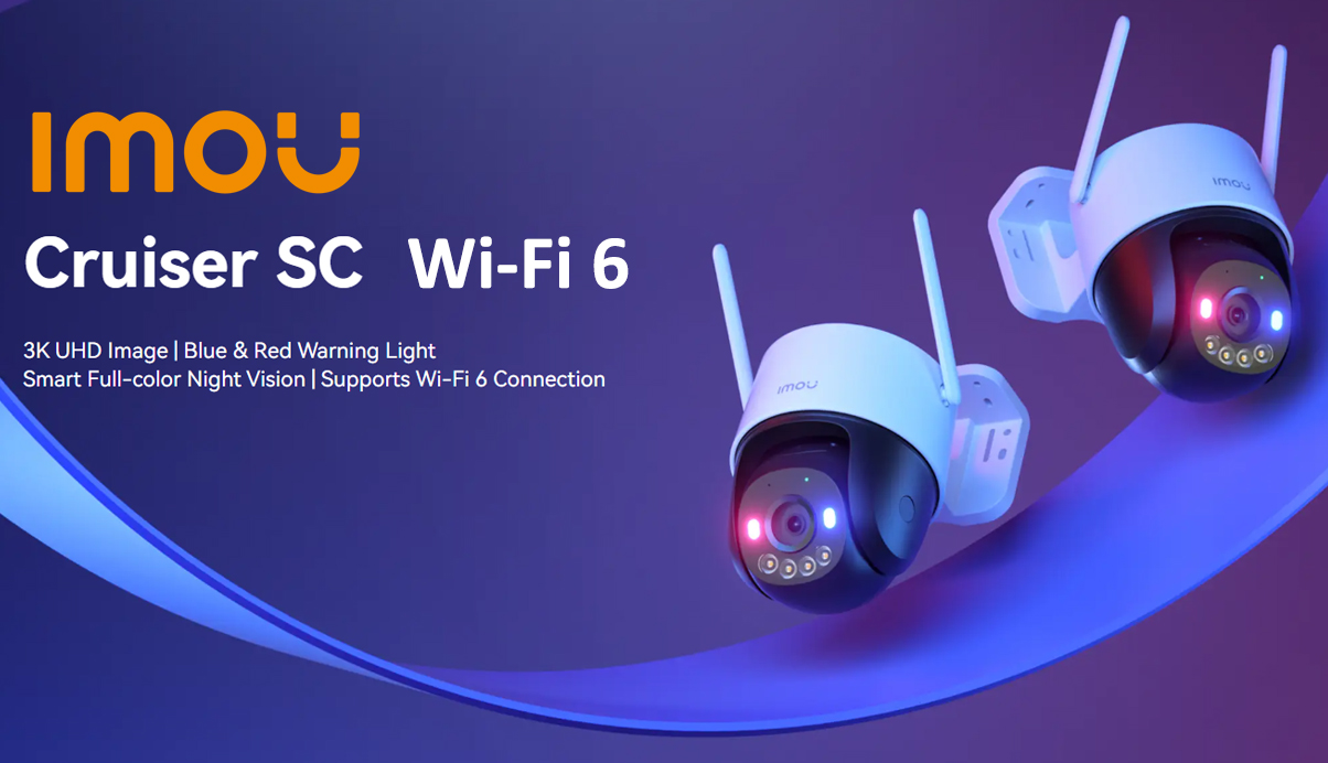 DAHUA IMOU Cruiser SC 3K 5MP Smart Wireless Security Outdoor Camera