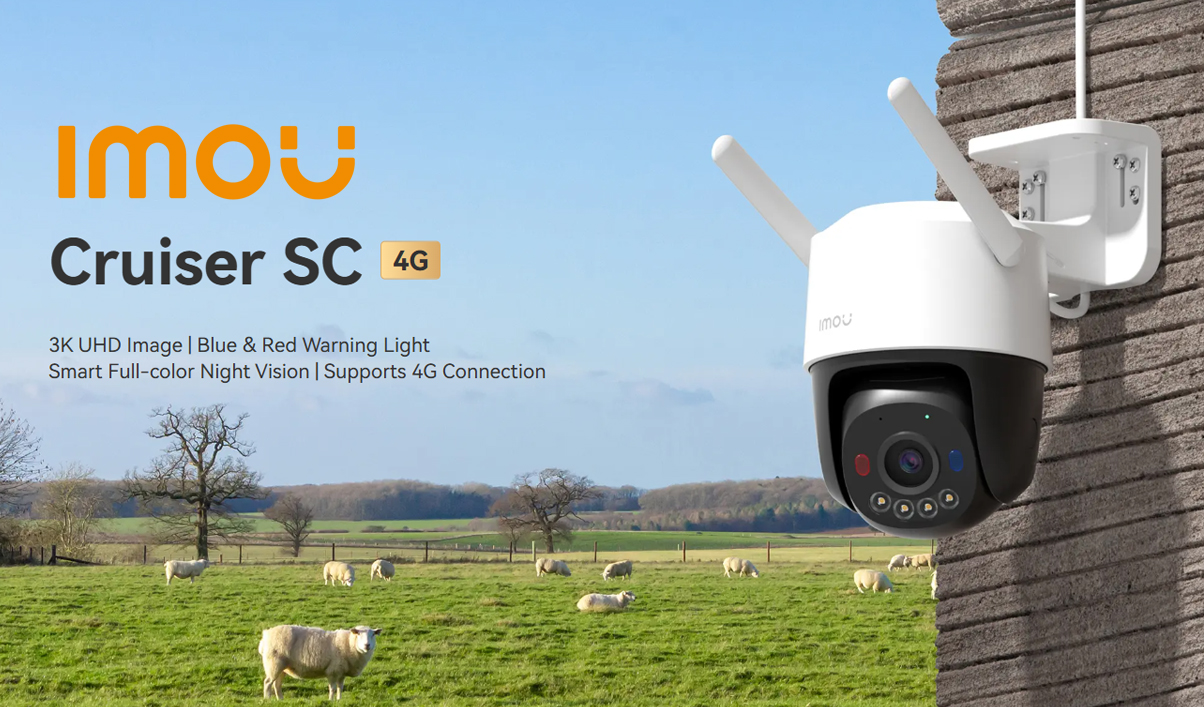DAHUA IMOU Cruiser SC 4G 3K 5MP Smart Wireless Security Outdoor Camera