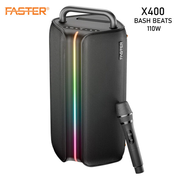 Faster X400 BASH BEATS 110W Wireless Speaker
